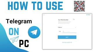 How to Use Telegram on PC & Laptop Without QR Scan | How to Install and Run telegram on Pc - 2022