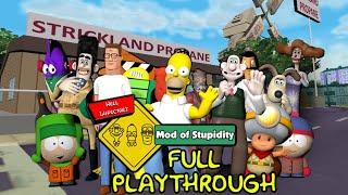Simpsons Hit & Run: Hell Inspectors Mod of Stupidity Full Playthrough