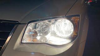 2008 Chrysler Town and Country Headlight Assembly Replacement
