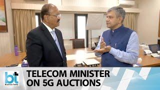 Telecom Minister On 5G Spectrum Auction & Its Benefits