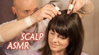 ASMR Lice Check Hair Inspection and Brushing