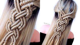  Unique braid with infinity braids  Super simple & perfect for long, medium length hair