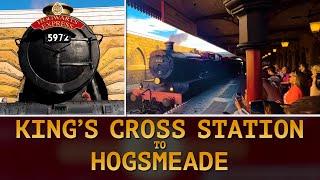 Hogwarts Express from King's Cross Station to Hogsmeade at the Wizarding World of Harry Potter