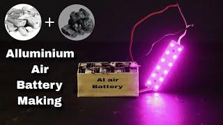 Turning Aluminum Into Energy: DIY Aluminum-Air Battery