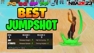 TOP 3 BEST JUMPSHOTS For 6'9 Builds On NBA 2K23!!! BEST GREENWINDOW JUMPSHOTS!!!