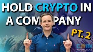 Should You Add Your Crypto Into A Company? Find Out Here! Interview With An Expert – Part 2