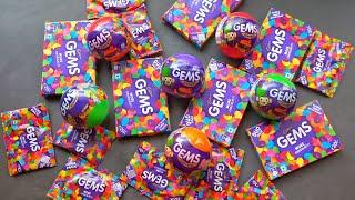 Gems opening video, surprise toys, chocolate opening video, lots of chocolates,Cadbury celebration
