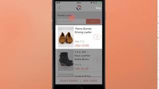 Magento iOS Demo App - UI Design microinteractions