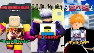 BEST Roblox Games for Each Anime in 2024 | Must-Watch!