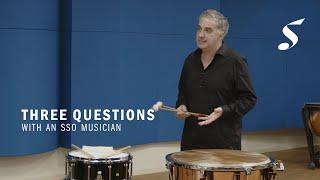 Percussion - Three Questions with an SSO Musician, featuring Jonathan Fox