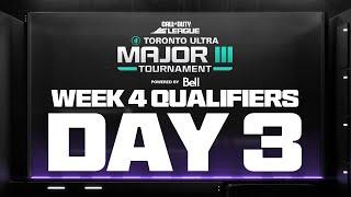 Call of Duty League Major III Qualifiers | Week 4 Day 3