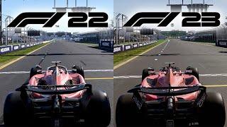 F1 22 vs F1 23 | Direct Comparison