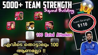 5110 Strength | Squad Building With Highest Team Strength Of PES 2021| My Team Highest Team Strength
