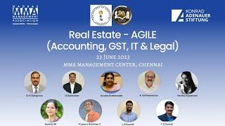  LIVE: Seminar on "Real Estate - AGILE: Accounting, GST, IT, Legal"