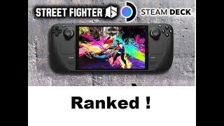 Street Fighter 6 no Steam Deck - Ranked