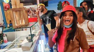 Turkish Ice Cream Challenge Payal Ishu Kunal | Mk Studio Vlog