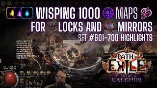 [PoE 3.25] 1000 MAPS # 601-700 - Wisped Magic Pack Currency Farm (cumulative +33 divines per hour)