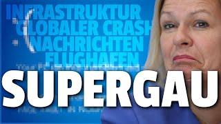 Suprgau! Sie schalten ALLES ab: Flughäfen - TV Sender und Notrufe LAHMGELEGT