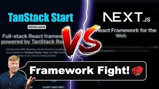 Tanstack Start vs NextJS - Server Functions Battle