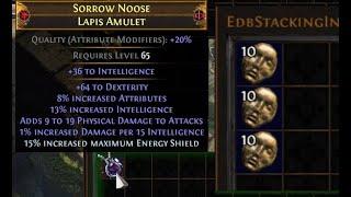 POE: 3 Minute Guide to Crafting an Intelligence Stacking Amulet (◆◆expensive)