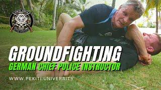 GROUNDFIGHTING with German Chief Police & Pekiti Instructor | Pekiti Tirsia Tactical Association