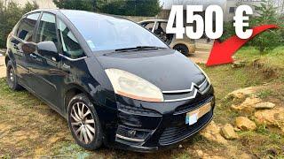 J’achète un Citroen C4 picasso a 450 €