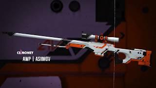 AWP Азимов скин CS:GO