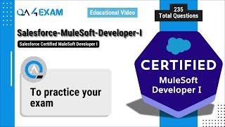 Salesforce Certified MuleSoft Developer I Exam Dumps PDF & Practice Test Questions Answers