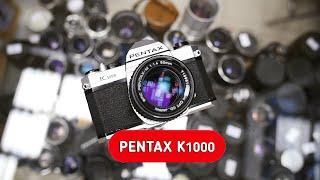 АК47 среди пленочных камер Pentax K1000