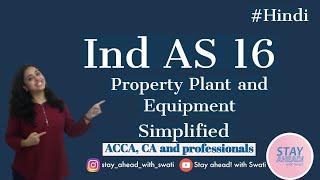 Property Plant and Equipment. #Hindi #IndAS 16 #IAS16 #ACCA #CA |By CA Swati Gupta