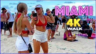 【4K】𝐖𝐀𝐋𝐊  Fort Lauderdale ️ Beach  USA   walking tour ! Miami