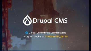 Official Drupal CMS Launch Party Livestream