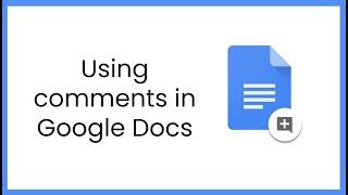 Using comments in Google Docs