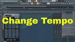 FL Studio 20 How to Change Tempo