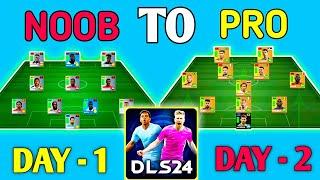 NOOB TO PRO! 50000 Coins Spend - How To Make A Legendary DLS 24 Account | Dream League Soccer 2024