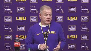 Brian Kelly Press Conference - Bowl Practice (Dec. 13, 2024)