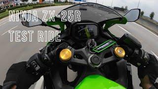 Test Ride Ninja ZX-25R! Kawasaki Puncak Alam