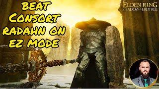 Elden Ring DLC - How To Beat Consort Radahn on EZ MODE - Lvl 180 No Buffs No Cheese Tank Build