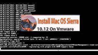 how to fix VirtualBox problem Install macOS Sierra 10.12 ?