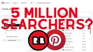  Pinterest Has A Free Niche Research Tool? #printondemand #redbubble