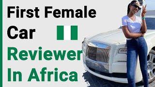 This Nigerian is the first female car reviewer in Africa #just4womenafrica @ridewithmiee