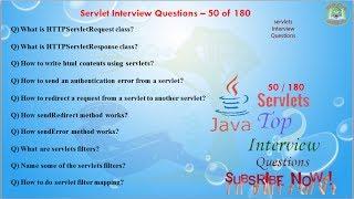Servlet Interview Questions –  50 out of 180