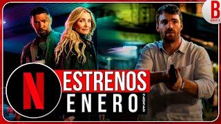 Estrenos NETFLIX ENERO 2025 | Series y Películas