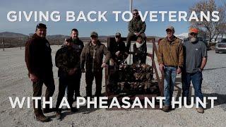 Giving Back to Veterans with a Pheasant Hunt