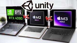 Unity on Steroids M3 Max and RTX 4090m