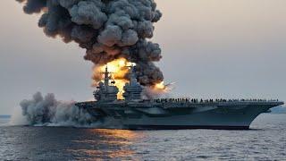 1 минуту назад! Первая секретная баллистическая ракета Украины потопила российский корабль ВМФ на Кр