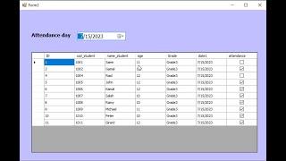 How to pass value from form in VB.net to design query access database to filter datagridview