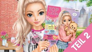 TOPModel Kreativ Magazin September 2024 - Fashionchaos Candys und Jons Erdbeer-Look Teil 2