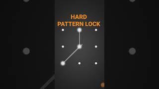 HARD PATTERN  LOCK # SHORTS # PLEASE 5K VIEWS # VIRAL SHORTS # YTSHORTS # VERY HARD PATTERN LOCK #