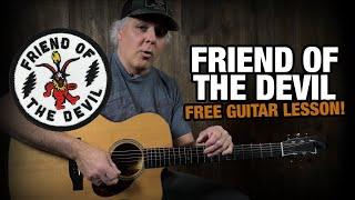 Learn ALL the "Friend of the Devil" Licks on Acoustic